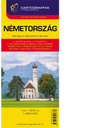 Németország autótérkép (2007)