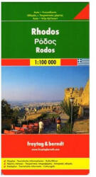 Ródosz térkép Freytag 1: 100 000 (2001)