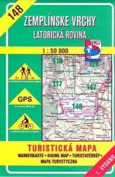 148. Bodrog és Latorca környéke turista térkép VKÚ 1: 50 000 (2008)