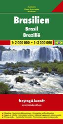 Brazília- autóstérkép (2008)