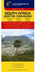 Dél-Afrika térkép Cartographia 1: 2 100 000 (2007)