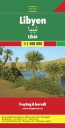 Libya térkép Freytag 1: 1 500 000 (2008)