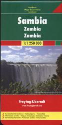 Zambia térkép 1: 1 250 000 AK 172 (2008)