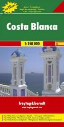 Costa Blanca, Top 10, 1: 150 000 Freytag térkép AK 0521 (2008)