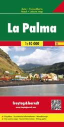 La Palma térkép Freytag 1: 40 000 Freytag térkép AK 0518 (2008)