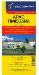 Arad térkép Cartographia 1: 15 000 (2007)