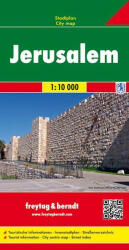 Jeruzsálem - várostérkép (2007)