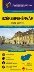 Székesfehérvár térkép, Székesfehérvár várostérkép Stiefel hajtott 1: 15e (2008)