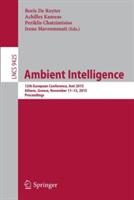 Ambient Intelligence (ISBN: 9783319260044)