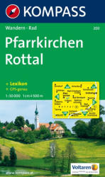 200. Pfarrkirchen, Rottal turista térkép Kompass (2010)
