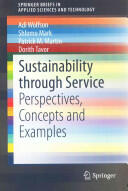 Sustainability Through Service (ISBN: 9783319129631)