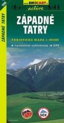 SHC 1096. ZÁPADNÉ TATRY / LIPTÓI HAVASOK (NYUGATI-TÁTRA) TURISTA TÉRKÉP (ISBN: 9788072244744)