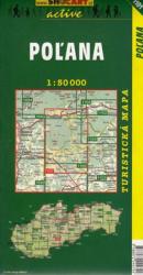 SHC 1101. POĽANA / POLYÁNA TURISTA TÉRKÉP (ISBN: 9788072244799)