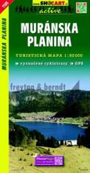 SHC 1105. MURÁNSKA PLAIN PLANINA térkép, MURÁNYI FENNSÍK TURISTATÉRKÉP 1: 50e (ISBN: 9788072244836)