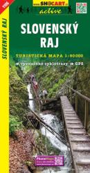 SC 1106. Slovensky Raj Szlovák Paradicsom térkép Shocart 1: 50 000 (ISBN: 9788072244843)