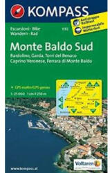 Monte Baldo Dél turistatérkép - KOMPASS 692 (2011)