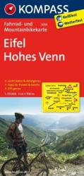 3058. Eifel, Hohes Venn kerékpáros térkép 1: 70 000 Fahrradkarten (2011)