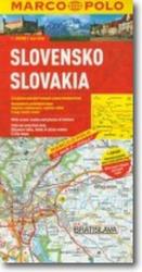 Szlovákia térkép Marco Polo 1: 200 000 2015 (2011)
