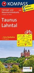 3068. Taunus, Lahntal kerékpáros térkép 1: 70 000 Fahrradkarten (2011)