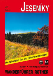 Jeseniky túrakalauz Bergverlag Rother német RO 4378 (2002)