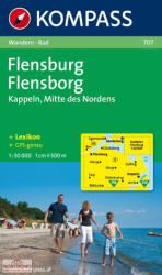 707. Flensburg, Kappeln turista térkép Kompass (2010)