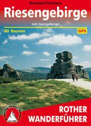 Riesengebirge túrakalauz - Mit Isergebirge Riesengebirge turistatérkép Bergverlag Rother német RO 4222 (2010)