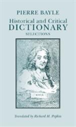 Historical and Critical Dictionary (1991)
