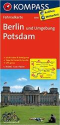 3038. Berlin und Umgebung, Potsdam kerékpáros térkép 1: 70 000 Fahrradkarten (2010)