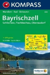 008. Bayrischzell, Schliersee, Fischbachau, Oberaudorf, 1: 25 000 turista térkép Kompass (2011)