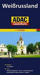 Fehéroroszország térkép ADAC 1: 750 000 (2011)