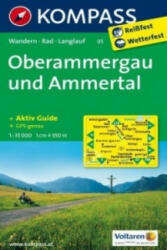 05. Oberammergau und Ammertal turista térkép Kompass 1: 35 000 (2011)