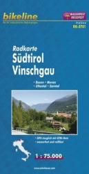 Dél-Tirol - Vinschgau kerékpáros térkép 1: 75 000 (2011)
