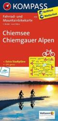 3121. Chiemsee, Chiemgauer Alpen kerékpáros térkép 1: 70 000 Fahrradkarten (2011)