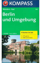 Berlin és környéke turistatérkép - KOMPASS 700 (2011)