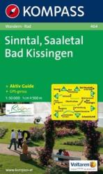 464. Sinntal, Saaletal, Bad Kissingen turista térkép Kompass (2010)