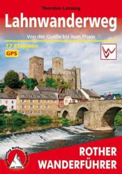 Lahnwanderweg túrakalauz Bergverlag Rother német RO 4492 (ISBN: 9783763344925)