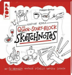 Sketchnotes. Der Quick-Start-Block - Nadine Roßa (ISBN: 9783772483585)