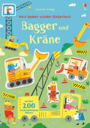 Mein Immer-wieder-Stickerbuch: Bagger und Kräne - Hannah Watson, Joaquin Camp (ISBN: 9781789410983)