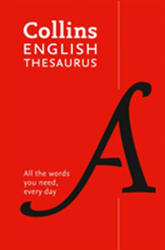 Collins English Paperback Thesaurus (ISBN: 9780008309459)