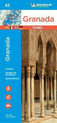 83. Granada térkép Michelin 1: 8 500 (ISBN: 9782067237001)
