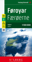 Feröer-szigetek autótérképe (ISBN: 9783707915129)
