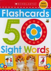 50 Sight Words Flashcards (ISBN: 9781338272253)