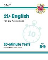 11+ GL 10-Minute Tests: English - Ages 8-9 (ISBN: 9781789082159)