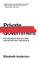 Private Government - Elizabeth Anderson (ISBN: 9780691192246)