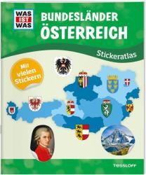 WAS IST WAS Stickeratlas Bundesländer Österreich (ISBN: 9783788676308)