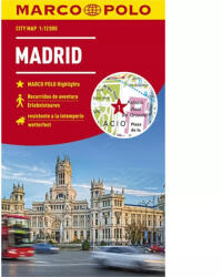 Madrid várostérkép - Marco Polo (ISBN: 9783829741750)