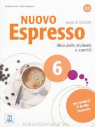 Nuovo Espresso 6 (libro + CD audio)/ Expres nou 6 (carte + CD audio). Curs de italiana C2. Carte si exercitii pentru elevi - Chiara Pegoraro, Michela Guida (ISBN: 9788861826106)