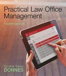 Practical Law Office Management - Cynthia Traina Donnes (ISBN: 9781305577923)