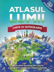 Atlasul lumii. Carte cu autocolante (ISBN: 9786063332418)