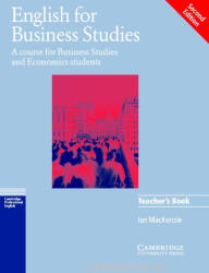 Ian Mackenzie: English for Business Studies Teacher's book 2nd Edition (2002)
